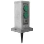 Garden plug with plastic column sunset sensor by vidaXL, wall sockets - Ref: Foro24-46356, Price: 41,96 €, Discount: %