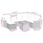 Gartensofa-Set mit beigen Kissen 8 Stück PE-Rattan von , Gartensets - Ref: Foro24-3265552, Preis: 566,59 €, Rabatt: %