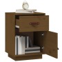 Nachttische 2 Stück honigbraunes Kiefernholz 40x34x55 cm von vidaXL, Nachttische - Ref: Foro24-818312, Preis: 81,58 €, Rabatt: %
