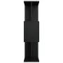Estantería/divisor madera contrachapada negro 80x24x96 cm de vidaXL, Librerías y estanterías - Ref: Foro24-800082, Precio: 54...