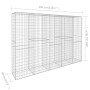 Muro de gaviones con cubierta acero galvanizado 300x50x200 cm de vidaXL, Paneles de vallas - Ref: Foro24-145090, Precio: 234,...