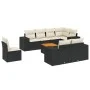 8-piece garden sofa set and black synthetic rattan cushions by , Garden sets - Ref: Foro24-3225538, Price: 590,99 €, Discount: %