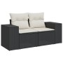 8-piece garden sofa set and black synthetic rattan cushions by , Garden sets - Ref: Foro24-3225538, Price: 541,54 €, Discount: %