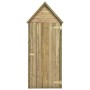 Gartengeräteschuppen mit Tür aus Kiefernholz, 69,5 x 32 x 178 cm von vidaXL, Schuppen - Ref: Foro24-46358, Preis: 192,93 €, R...