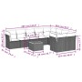 Set de sofás de jardín 10 pzas con cojines ratán sintético gris de , Conjuntos de jardín - Ref: Foro24-3256151, Precio: 593,6...
