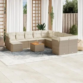 12-teiliges Gartensofa-Set und braune synthetische Rattankissen von , Gartensets - Ref: Foro24-3256310, Preis: 793,29 €, Raba...