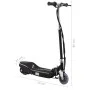 Patinete eléctrico con LED negro 120 W de vidaXL, Patinetes - Ref: Foro24-91960, Precio: 175,14 €, Descuento: %