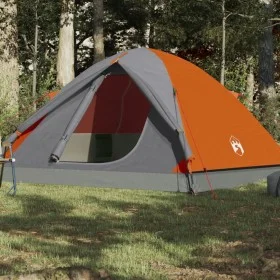 6 Person Igloo Tent Waterproof Gray Orange by , tents - Ref: Foro24-94414, Price: 119,52 €, Discount: %