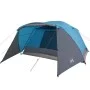 Zelt mit Veranda für 4 Personen, wasserdicht, blau von , Zelte - Ref: Foro24-94416, Preis: 104,02 €, Rabatt: %