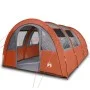 Campingzelt mit Tunnel 4 Personen wasserdicht grau orange von , Zelte - Ref: Foro24-94402, Preis: 231,05 €, Rabatt: %