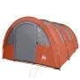 Campingzelt mit Tunnel 4 Personen wasserdicht grau orange von , Zelte - Ref: Foro24-94402, Preis: 231,05 €, Rabatt: %