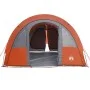 Campingzelt mit Tunnel 4 Personen wasserdicht grau orange von , Zelte - Ref: Foro24-94402, Preis: 231,05 €, Rabatt: %
