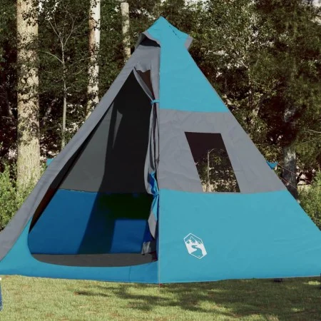 Blaues wasserdichtes Tipi-Zelt für 7 Personen von , Zelte - Ref: Foro24-94428, Preis: 122,82 €, Rabatt: %