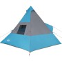 Blaues wasserdichtes Tipi-Zelt für 7 Personen von , Zelte - Ref: Foro24-94428, Preis: 120,47 €, Rabatt: %