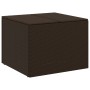 Brown synthetic rattan garden storage box 291L by , Outdoor storage boxes - Ref: Foro24-365337, Price: 115,25 €, Discount: %