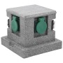 Garden socket with plastic sunset sensor by vidaXL, wall sockets - Ref: Foro24-46355, Price: 41,31 €, Discount: %
