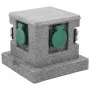 Garden socket with plastic sunset sensor by vidaXL, wall sockets - Ref: Foro24-46355, Price: 45,38 €, Discount: %