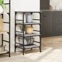 Sonoma gray engineered wood kitchen cart 45x35x89.5 cm by , Kitchen and dining carts - Ref: Foro24-842329, Price: 57,12 €, Di...
