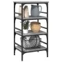 Sonoma gray engineered wood kitchen cart 45x35x89.5 cm by , Kitchen and dining carts - Ref: Foro24-842329, Price: 57,12 €, Di...