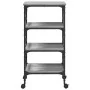 Sonoma gray engineered wood kitchen cart 45x35x89.5 cm by , Kitchen and dining carts - Ref: Foro24-842329, Price: 57,12 €, Di...