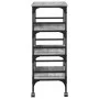 Sonoma gray engineered wood kitchen cart 45x35x89.5 cm by , Kitchen and dining carts - Ref: Foro24-842329, Price: 57,12 €, Di...