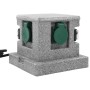 Gartensteckdose mit Sonnenuntergangssensor aus Kunststoff von vidaXL, Steckdosen - Ref: Foro24-46355, Preis: 41,31 €, Rabatt: %