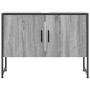 Armario lavabo baño madera ingeniería gris Sonoma 80x33x60 cm de , Tocadores - Ref: Foro24-842464, Precio: 56,45 €