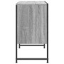 Armario lavabo baño madera ingeniería gris Sonoma 80x33x60 cm de , Tocadores - Ref: Foro24-842464, Precio: 56,45 €