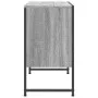Sonoma grauer Waschbeckenunterschrank aus Holzwerkstoff, 80 x 33 x 60 cm von , Schminktische - Ref: Foro24-842464, Preis: 55,...