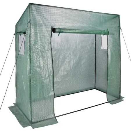 HI Invernadero verde 200x77x169/148 cm de HI, Invernaderos - Ref: Foro24-429147, Precio: 52,13 €, Descuento: %