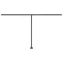 Blue and white manual retractable foot awning 450x300 cm by , Awnings - Ref: Foro24-3069756, Price: 458,64 €, Discount: %