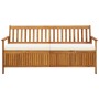 Storage bench with solid acacia wood cushion 170 cm by vidaXL, garden benches - Ref: Foro24-45912, Price: 335,45 €, Discount: %