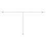 Automatische Markise LED-Windsensor gelb weiß 600x300cm von , Markisen - Ref: Foro24-3069613, Preis: 989,71 €, Rabatt: %