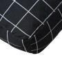 Kissen für Palettensofa 2 Stück schwarz karierter Stoff von , Kissen für Stühle und Sofas - Ref: Foro24-360683, Preis: 53,45 ...
