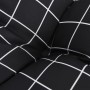 Kissen für Palettensofa 2 Stück schwarz karierter Stoff von , Kissen für Stühle und Sofas - Ref: Foro24-360683, Preis: 53,45 ...