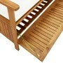 Storage bench with solid acacia wood cushion 170 cm by vidaXL, garden benches - Ref: Foro24-45912, Price: 317,55 €, Discount: %