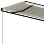 Cremefarbene manuell einziehbare Markise 600 x 350 cm von , Markisen - Ref: Foro24-3069237, Preis: 581,86 €, Rabatt: %