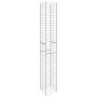 Gabionenwandkörbe 3 Stück verzinkter Stahl 25x25x197cm von vidaXL, Zaunpaneele - Ref: Foro24-145088, Preis: 81,11 €, Rabatt: %