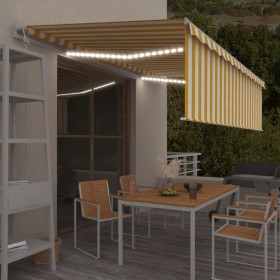 Automatische Markise, LED und gelber Windsensor 5x3m. von , Markisen - Ref: Foro24-3069353, Preis: 727,57 €, Rabatt: %