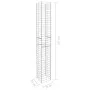 Gabionenwandkörbe 3 Stück verzinkter Stahl 25x25x197cm von vidaXL, Zaunpaneele - Ref: Foro24-145088, Preis: 76,90 €, Rabatt: %
