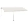 Automatische Markise mit LED und Windsensor, creme, 500x300 cm. von , Markisen - Ref: Foro24-3069592, Preis: 785,64 €, Rabatt: %