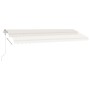 Automatische Markise mit LED und Windsensor, creme, 500x300 cm. von , Markisen - Ref: Foro24-3069592, Preis: 832,15 €, Rabatt: %