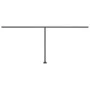 Toldo retráctil manual con luz LED amarillo y blanco 600x300 cm by , Awnings - Ref: Foro24-3069803, Price: 671,20 €, Discount: %