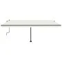 Toldo de pie retráctil manual crema 500x350 cm de , Toldos - Ref: Foro24-3069857, Precio: 551,16 €, Descuento: %
