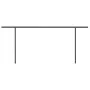 Manual retractable awning with blue and white poles 6x3.5 m by , Awnings - Ref: Foro24-3070276, Price: 683,43 €, Discount: %