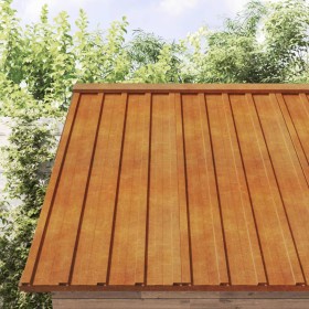 Paneles de tejado 36 uds acero corten oxidado 100x44cm