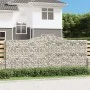 Gabion baskets 5 pcs arch shape iron 400x30x160/180 cm by , Pots and planters - Ref: Foro24-3146908, Price: 934,98 €, Discoun...