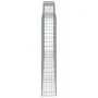 Gabion baskets 5 pcs arch shape iron 400x30x160/180 cm by , Pots and planters - Ref: Foro24-3146908, Price: 934,98 €, Discoun...