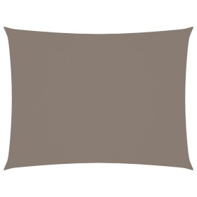 Rectangular sail awning taupe gray Oxford fabric 3x4.5 m by , Umbrellas - Ref: Foro24-135431, Price: 45,71 €, Discount: %