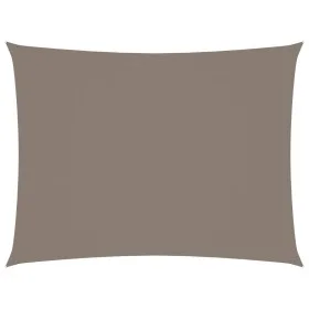 Rectangular sail awning taupe gray Oxford fabric 3x4.5 m by , Umbrellas - Ref: Foro24-135431, Price: 44,60 €, Discount: %